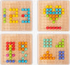Montessori-Puinen Helmitaulupeli