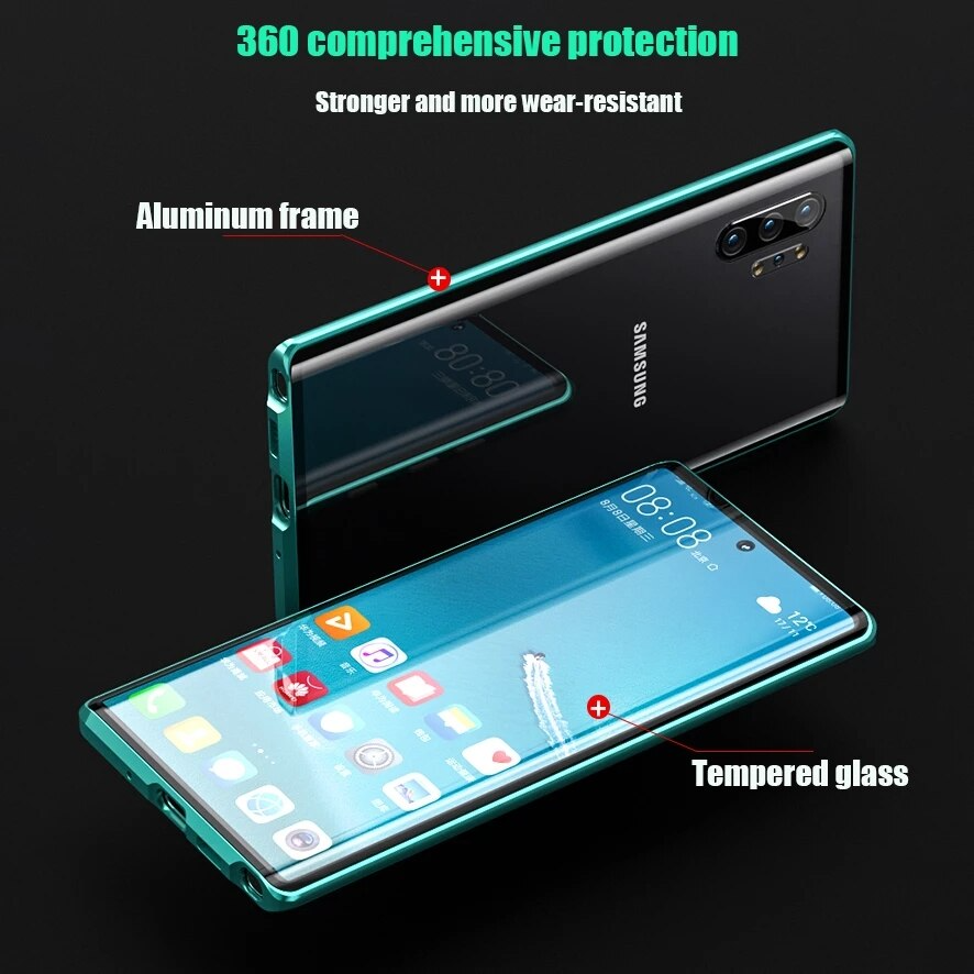 Strong Cover™ - Magneettinen karkaistu lasi Samsung