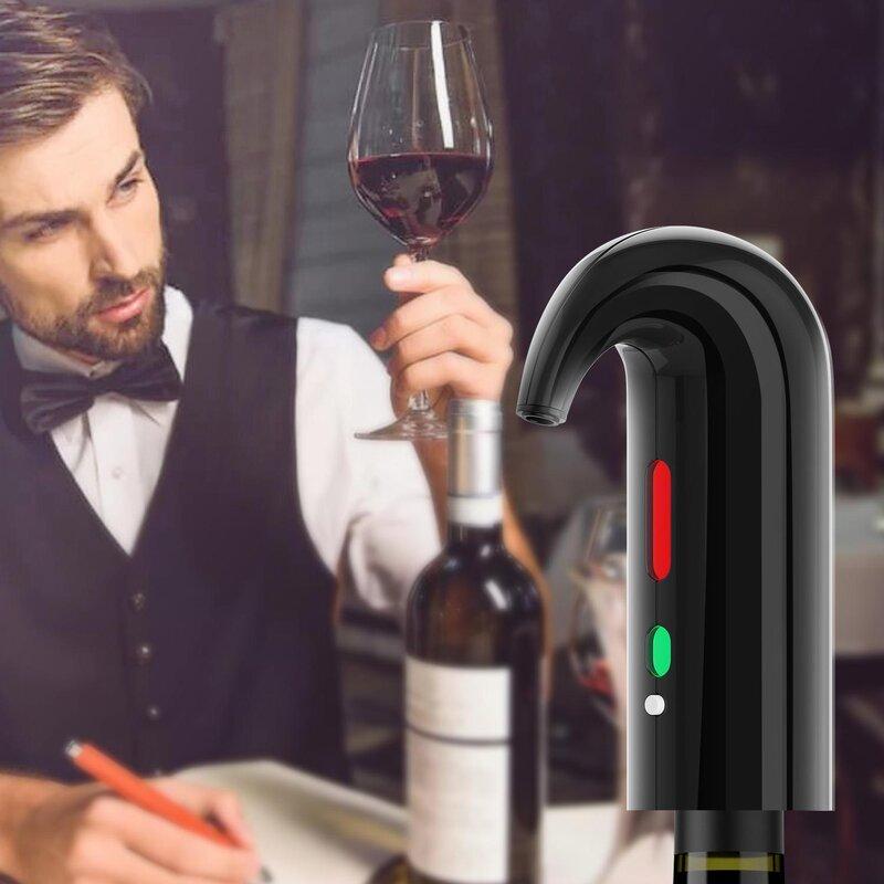 Sähköinen viinin annostelija USB ladattava