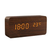 Wooden LED Alarm Clock